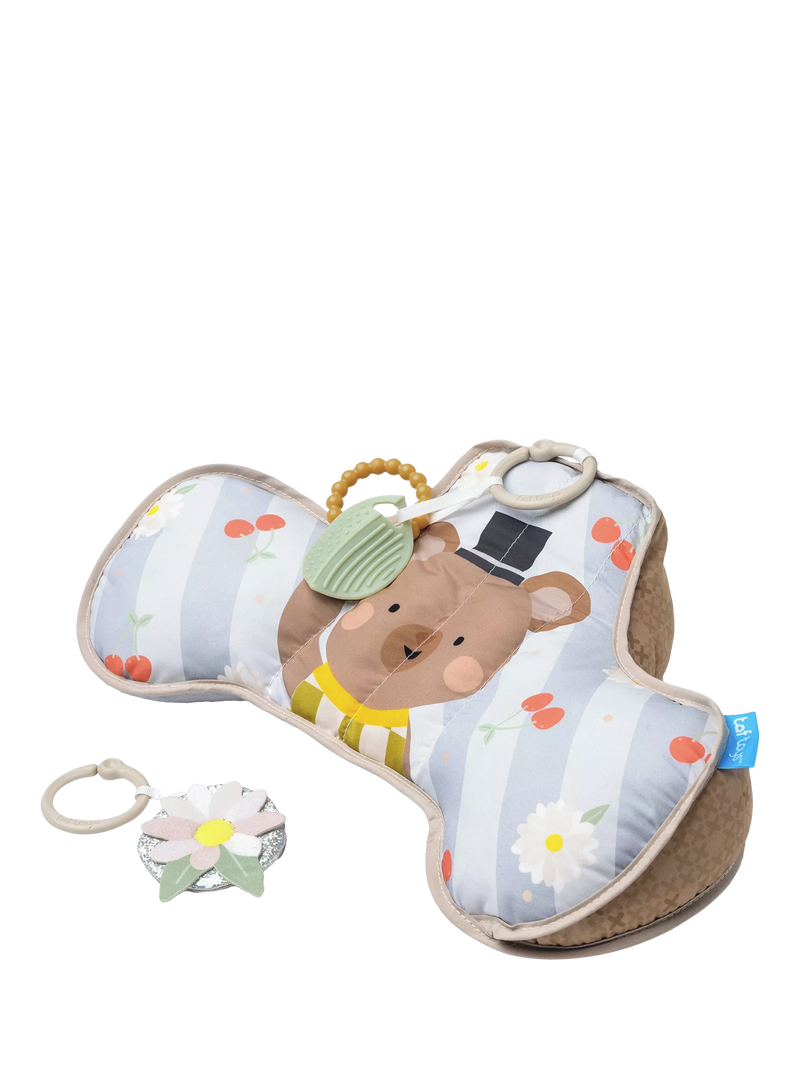 Taf Toys Bear Tummy Time Pillow soft baby activity toy, UK version