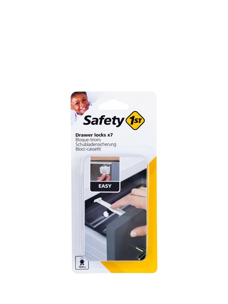 Safety 1st Drawer Locks Pack of 7 - British product