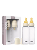 BIBS latex baby bottle medium flow pack of 2 270ml, imported from the UK