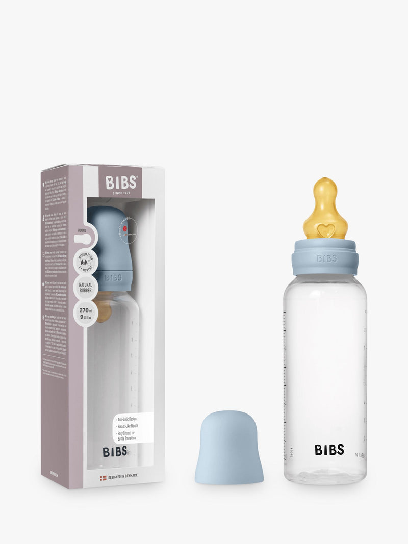 BIBS baby bottle medium flow 270ml, UK version