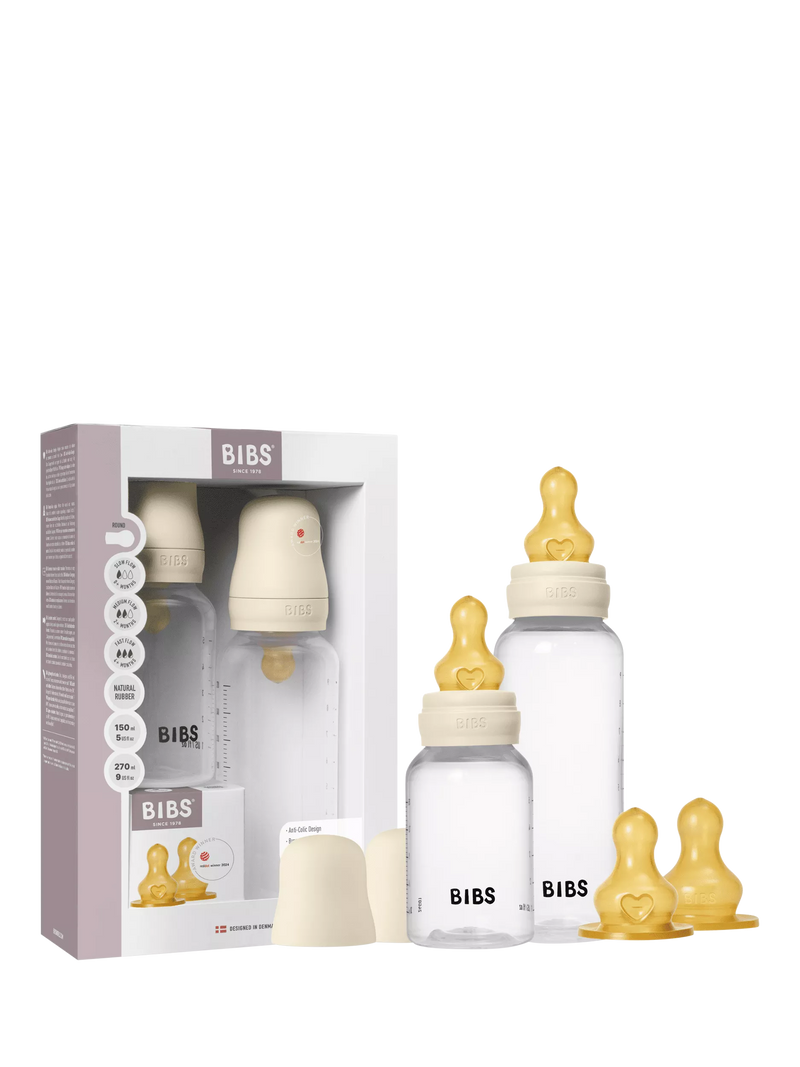BIBS baby bottle set 150ml and 270ml (British brand)