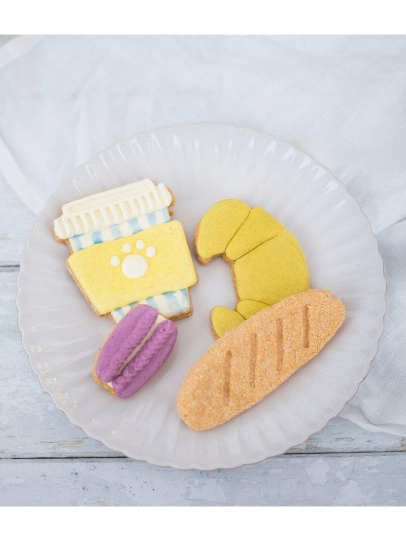 Fluff & Crumble bakery dog biscuit gift set 160g - British product