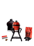 Kamado Joe Portable Joe Junior charcoal BBQ bundle with stand and cart (British brand)