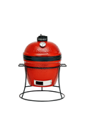 Kamado Joe Portable Joe Junior charcoal BBQ bundle with stand and cart (British brand)