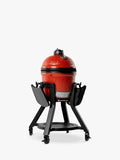 Kamado Joe Portable Joe Junior charcoal BBQ bundle with stand and cart (British brand)