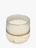 nkuku Cardamom & Amber 3 wick scented candle, imported from the UK