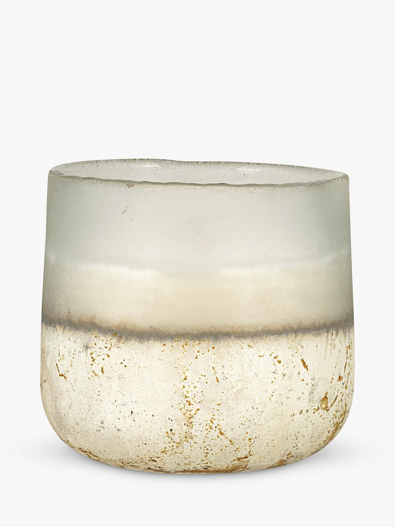 nkuku scented candle sea salt and moss 3 wick, UK version