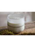 nkuku scented candle sea salt and moss 3 wick, UK version