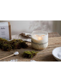 nkuku scented candle sea salt and moss 3 wick, UK version