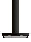Smeg black 90cm T-shape chimney cooker hood (British brand)