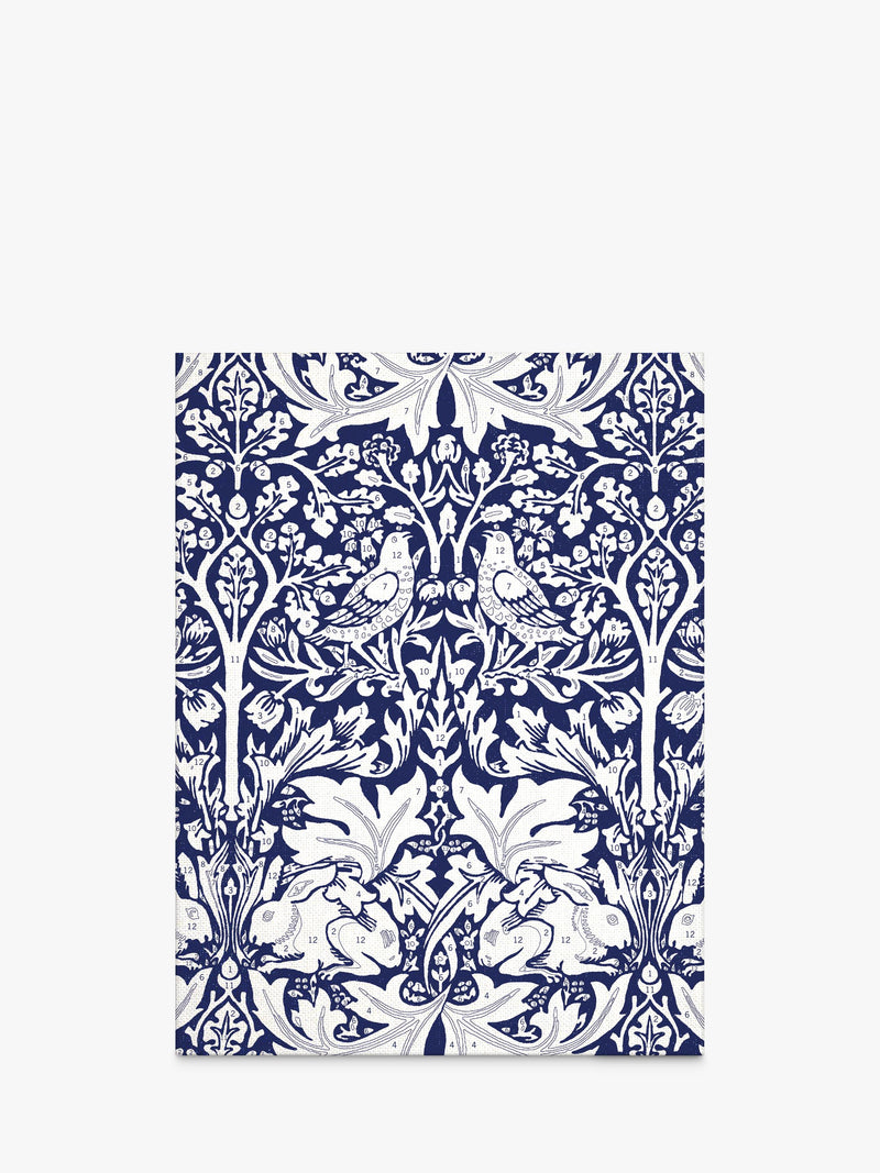 Galison William Morris rabbit paint kit 9x12 canvas - British product