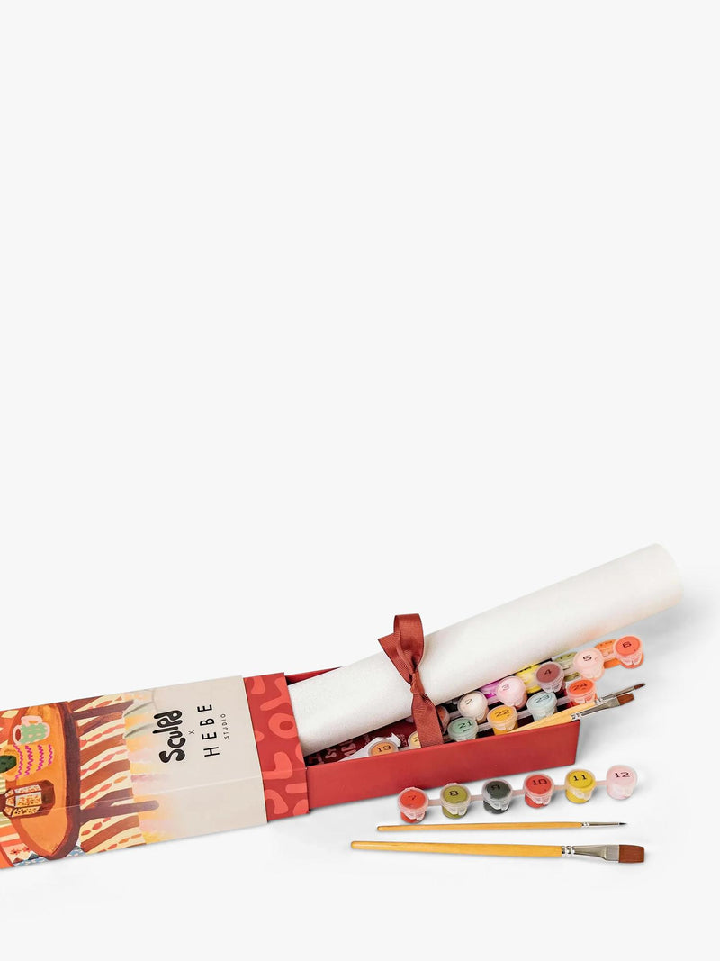 Sculpd Cappadocia paint by numbers kit (British brand)