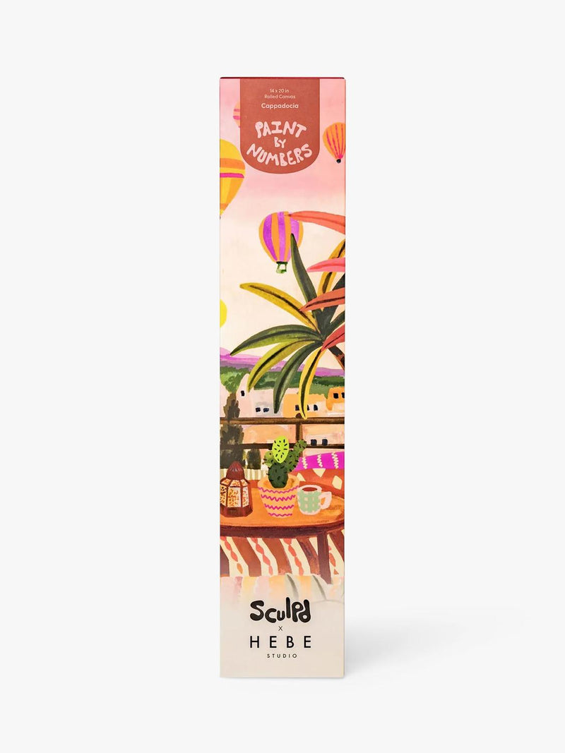 Sculpd Cappadocia paint by numbers kit (British brand)