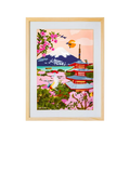 Sculpd Mount Fuji paint by numbers kit 51x36cm - British product