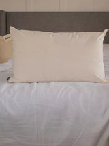 John Lewis Floks Luxury British Wool Pillow Medium- Buy online at McGrocer