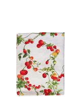John Lewis By Hope Pomodoro Red/Multi Linen Tablecloth 250 x 143cm- Buy online at McGrocer