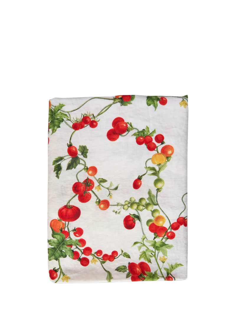 By Hope Pomodoro linen tablecloth 250x143cm, imported from the UK