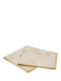 Morris & Co. napkins set two yellow green (British brand)