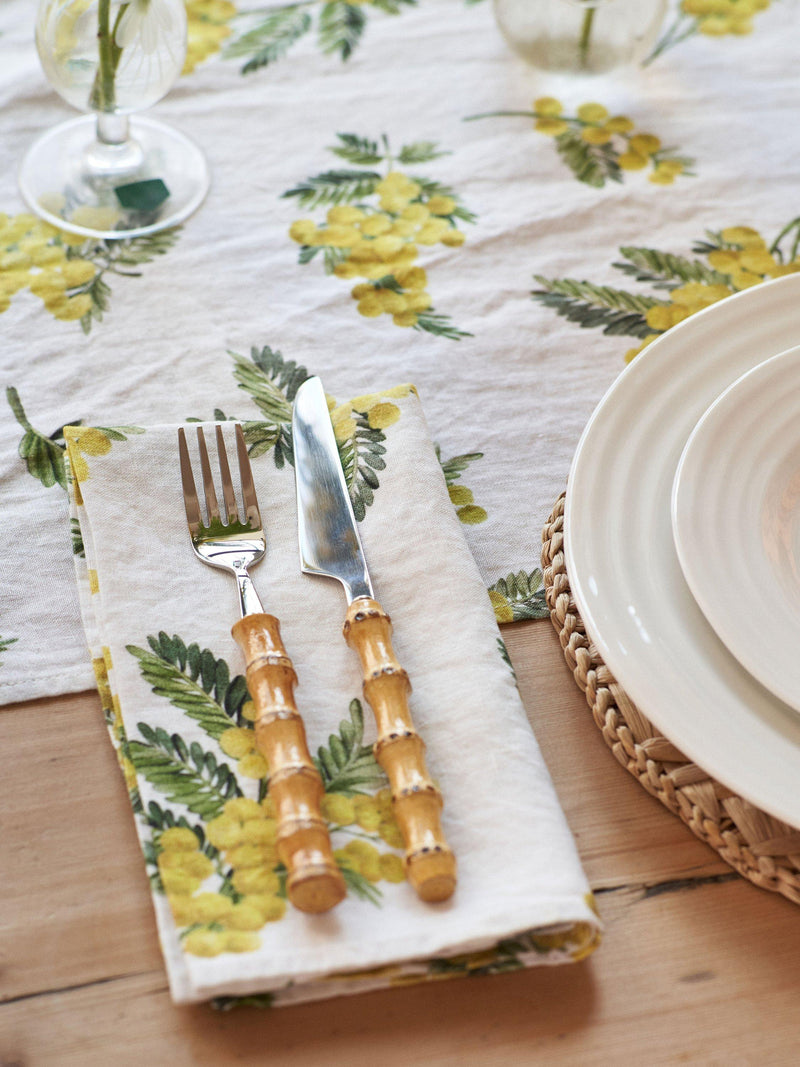 By Hope Mimosa linen napkin 45cm - British product