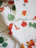 By Hope linen napkin nasturtium print 45x45cm, UK version