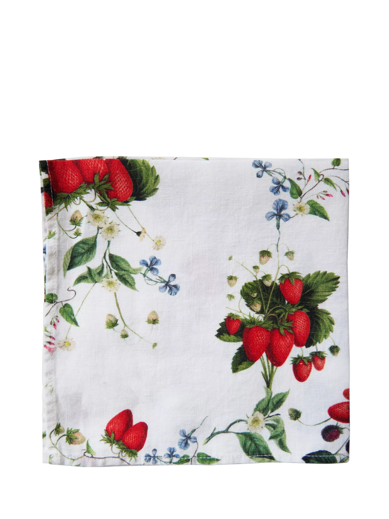 By Hope linen napkin Wild Strawberry 45x45cm, UK version