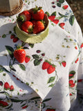 By Hope linen napkin Wild Strawberry 45x45cm, UK version