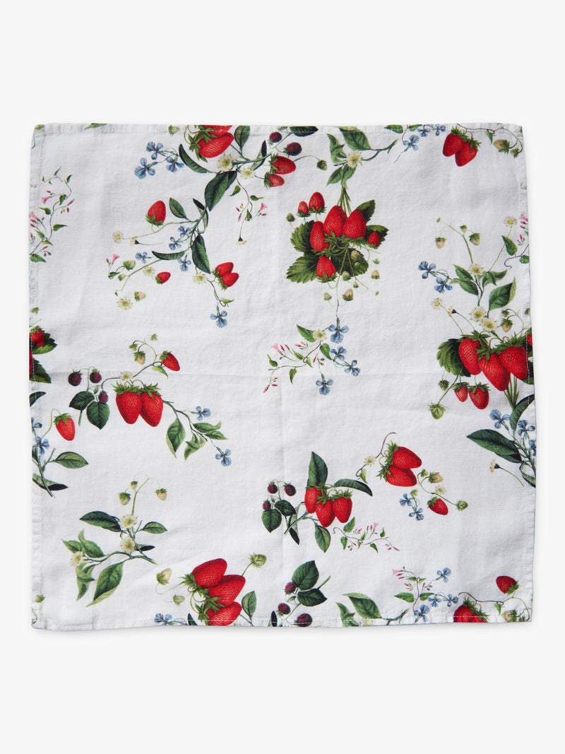 By Hope linen napkin Wild Strawberry 45x45cm, UK version