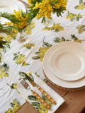 By Hope Mimosa table runner yellow multi 200cm - British product