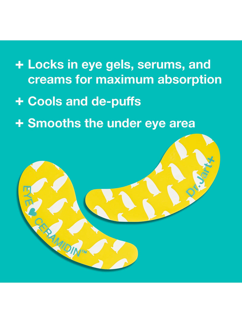 Dr.Jart+ reusable silicone eye patches, imported from the UK