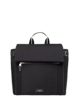 John Lewis Storksak St James Scuba Changing Bag, Black/Silver- Buy online at McGrocer