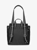 Storksak St James scuba changing bag black/silver, UK version
