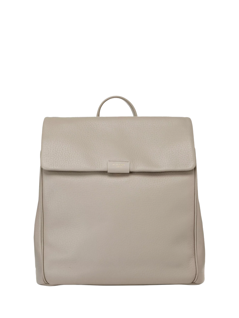 Storksak St James leather changing bag taupe, imported from the UK