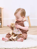 Winnie the Pooh muslin comforter baby toy, imported from the UK