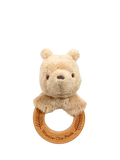 Winnie the Pooh wooden ring rattle - British product