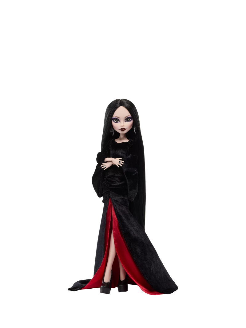 Monster High Morticia Addams doll collectable figure, UK version