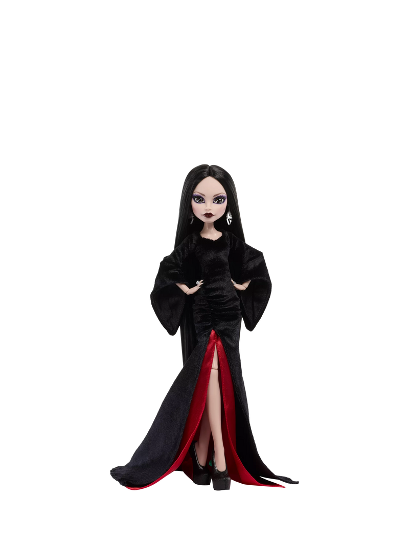 Monster High Morticia Addams doll collectable figure, UK version