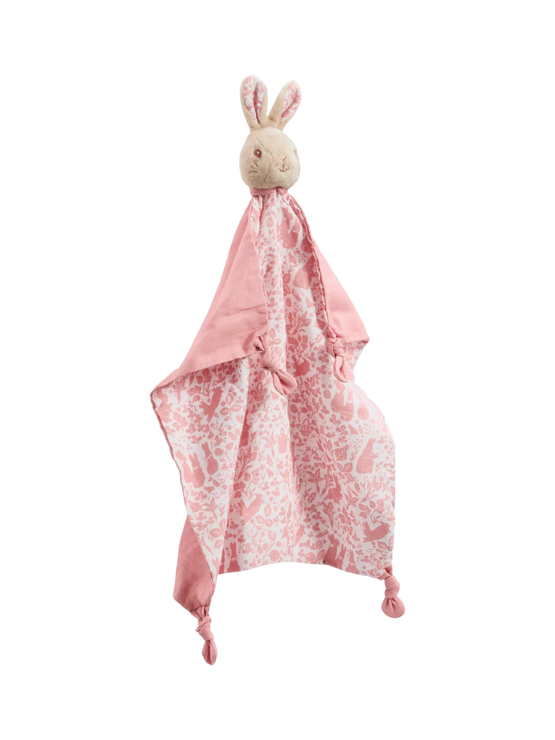 Rainbow Designs Peter Rabbit Flopsy muslin comforter (British brand)