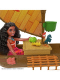 Disney Moana Ocean Voyager canoe playset - British product