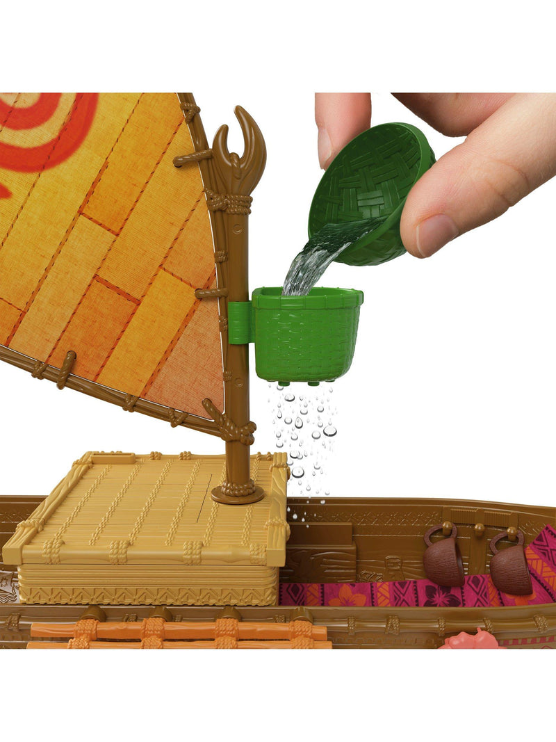 Disney Moana Ocean Voyager canoe playset - British product