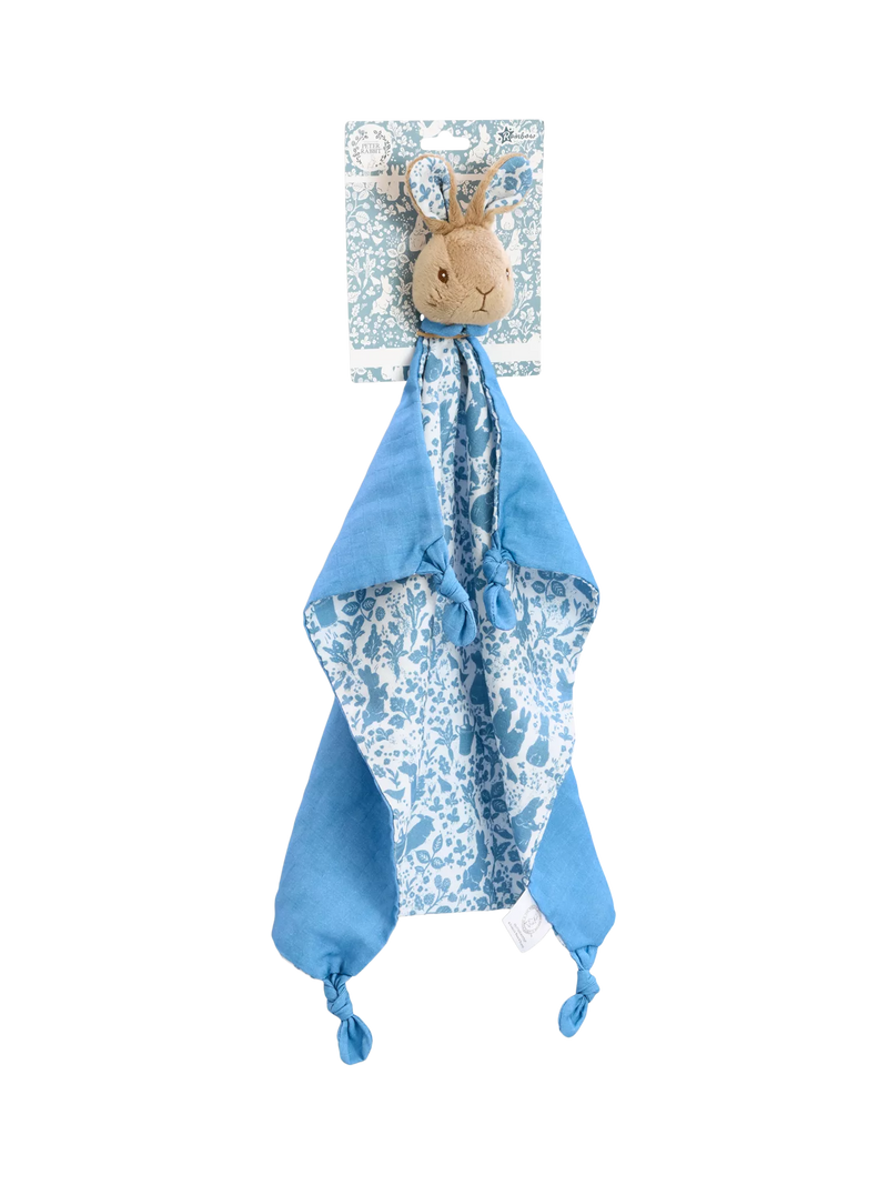 Rainbow Designs Peter Rabbit muslin comforter (British brand)