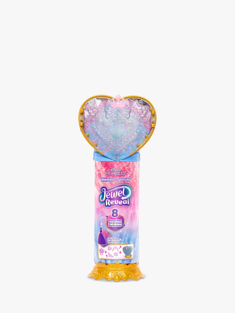 Disney Cinderella Jewel Reveal doll with nine accessories - British product