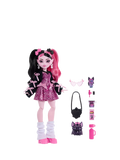 Monster High Draculaura doll with Count Fabulous pet (British brand)