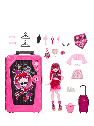 John Lewis Monster High Skulltimate Secrets Destination: Gore-geous Oasis Draculaura Fashion Doll- Buy online at McGrocer