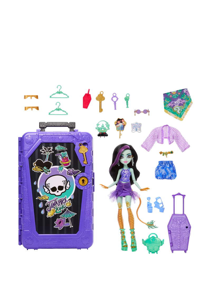 Monster High Jinafire Skulltimate Secrets doll - British product