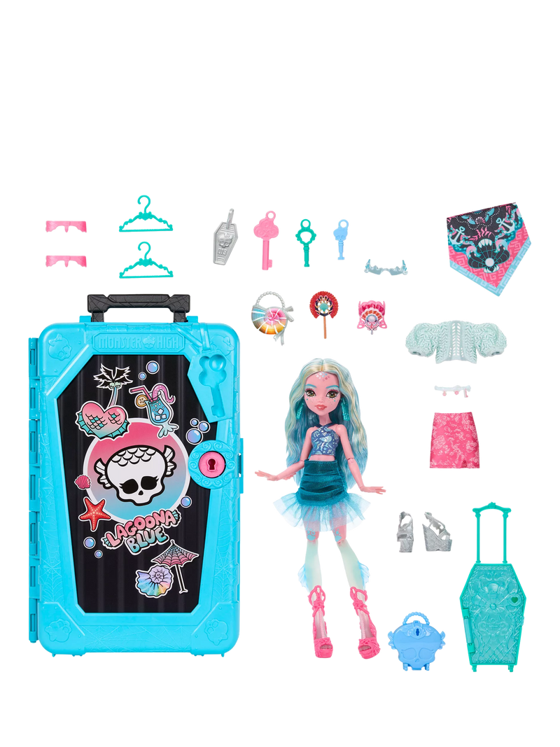 Monster High Lagoona Blue fashion doll, UK version