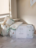 Avery Row Little Farm bathtime bundle baby towel and bath mitt set (British brand)