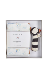John Lewis Avery Row Rattle & Care New Baby Gift Set, Coastline- Buy online at McGrocer