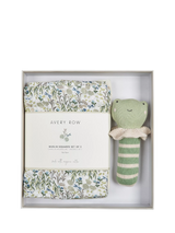 John Lewis Avery Row Rattle & Care New Baby Gift Set Riverbank- Buy online at McGrocer