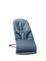 John Lewis BabyBjörn Bliss Woven Baby Bouncer Blue- Buy online at McGrocer