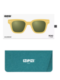 IZIPIZI kids sunglasses yellow honey 7-11 years, imported from the UK